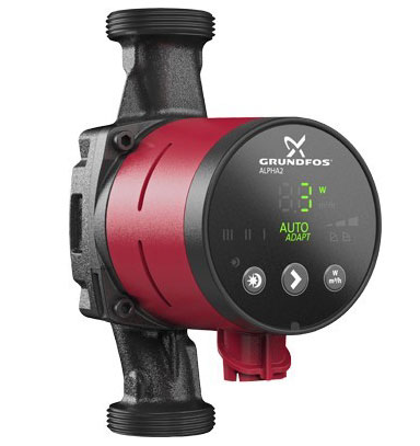 Pumpe Alpha2 von Grundfos