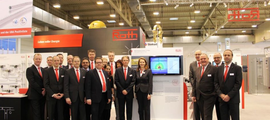 Der Messestand von Roth